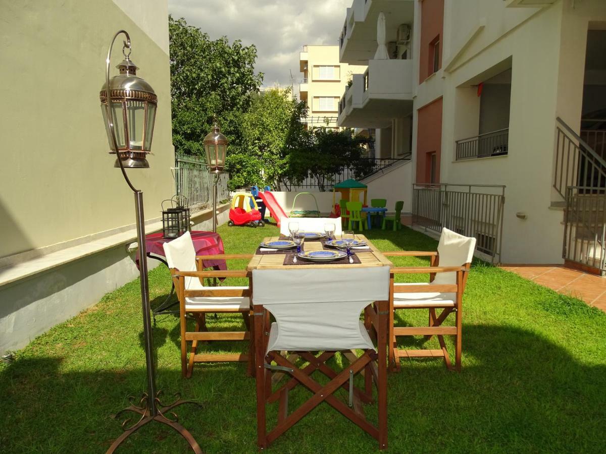Dreamy Studio With Private Garden Atene Esterno foto
